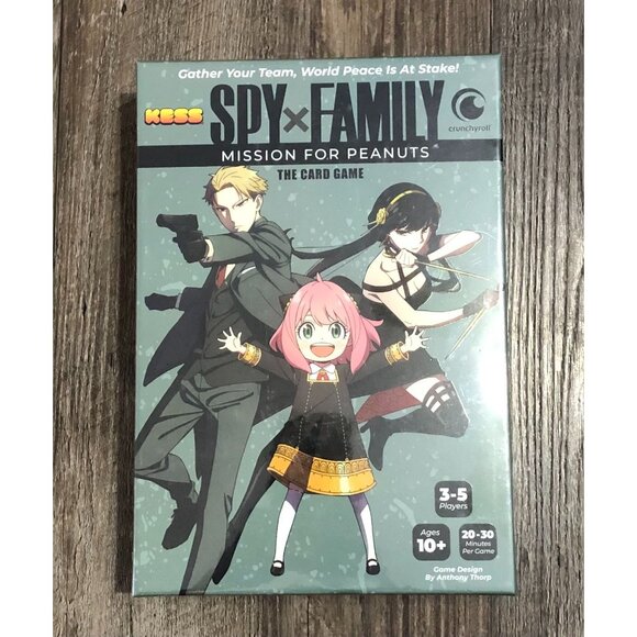 KESS ‘Spy X Family: Mission for Peanuts’ Board Game New & Sealed - Picture 1 of 4